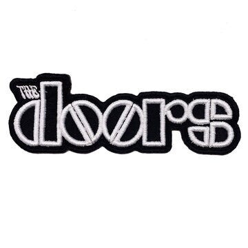 THE DOORS Patch - 4x1.25 Inch - Jim Morrison Doors Rock Band Logo 3D Embroidered Patch Applique Craft Supply