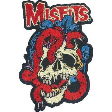 MISFITS Patch - 3.1x4.7 Inch - MISFITS Squirm Punk Rock Band Embroidered Patch Applique Craft Supply