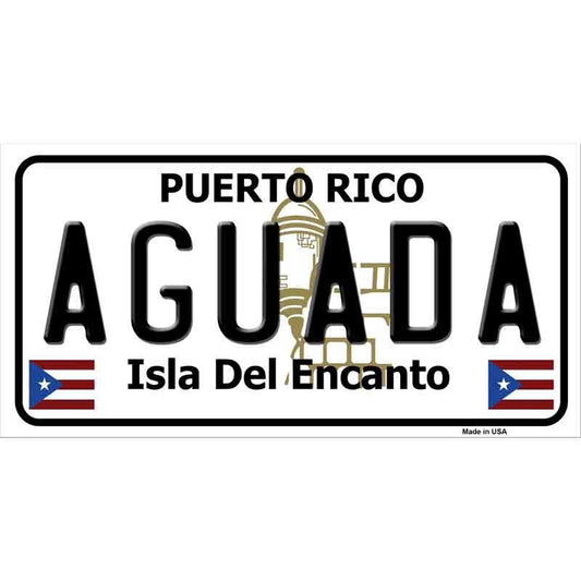 Aguada Puerto Rico Sticker Decal - 6x3 Inch - Novelty Rectangle Sticker Decal - Water Resistant Car Truck Window Craft Supply