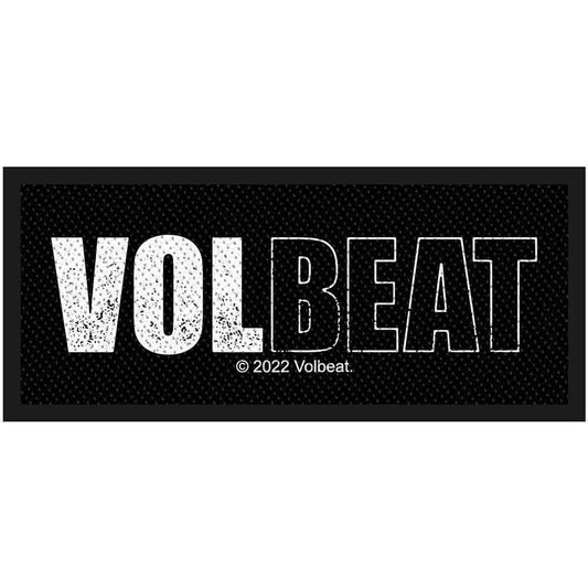 VOLBEAT Patch - 4x1.2 Inch - VOLBEAT Danish Rock Band Logo Embroidered Patch Applique Craft Supply - Officially Licensed