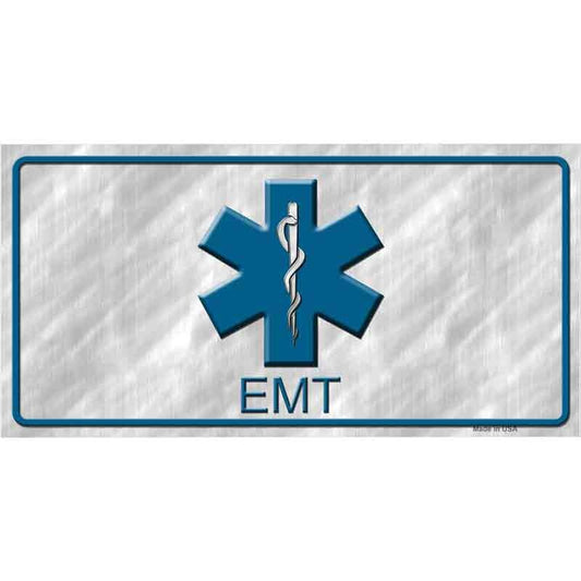 EMT Paramedic Ambulance EMS Sticker Decal - 6x3 Inch - Novelty Rectangle Sticker Decal - Water Resistant Car Truck Window Craft Supply