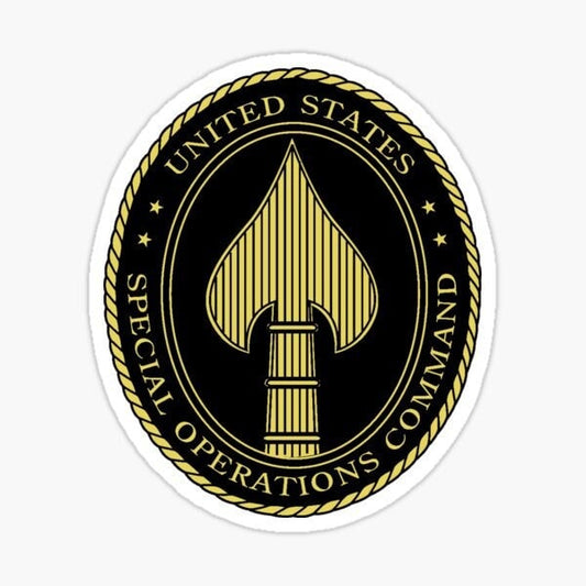 United States Special Operations Command Clear Decal Sticker - SOCOM Unified Combatant Command Clear Decal Car Truck Window Vehicle Military