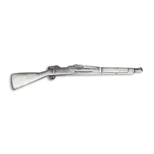 M1 Garand Rifle Lapel Pin - Greatest Battle Rifle Army 1938 - Pewter Pin Backpack Tie Shirt Trading Button Pinback Craft Supply