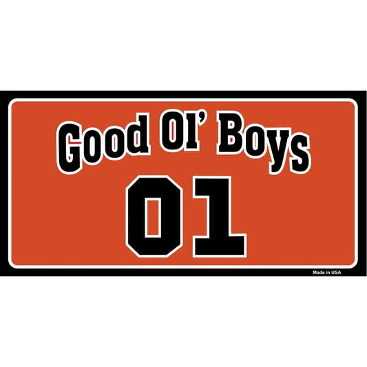 Dukes Of Hazard 01 Good Ol' Boys Sticker Decal - 6x3 Inch - Novelty Rectangle Sticker Decal - Water Resistant Car Truck Window Craft Supply