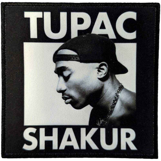 TUPAC Patch - 4x4 Inch - Tupac Shakur 2pac Only God Can Judge Me Embroidered Patch Applique Craft Supply - Officially Licensed