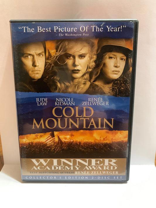 Cold Mountain (DVD, 2003) Nicole Kidman, Jude Law - Very Good Condition ** Spend 35.00 and get FREE SHIPPING! **