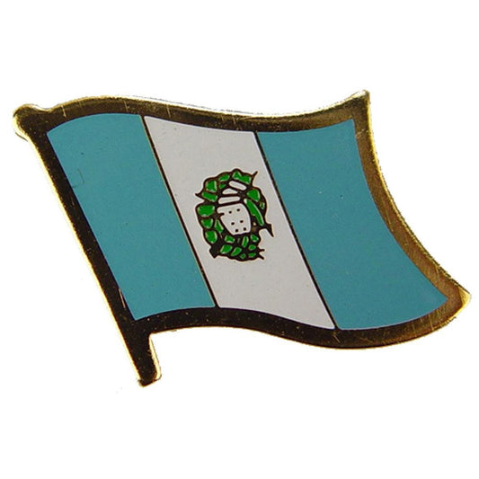 GUATEMALA Flag Lapel Pin - Country Flag Enamel Pin for Backpack Tie Shirt Button Pinback Lapel Pin