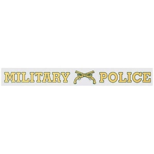 MILITARY POLICE Window Strip Decal - United States Military MP Window Strip Decal Military For Car Truck Window Craft Supply
