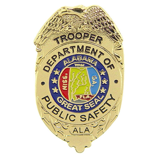 Alabama State Police Lapel Pin - State Trooper Highway Patrol Police - Enamel Pin Backpack Tie Shirt Trading Button Pinback Craft Supply