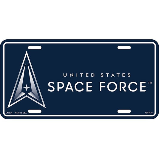 SPACE FORCE Metal License Plate - United States Space Force USSF Military License Plate - United States Craft Supply