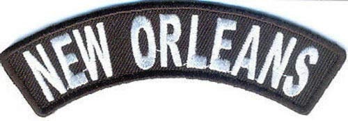 NEW ORLEANS Rocker Biker Motorcycle Embroidered Patch