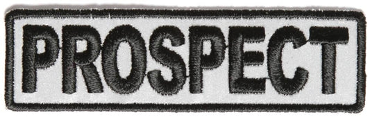 PROSPECT Reflective Biker Motorcycle Embroidered Patch Craft Supply