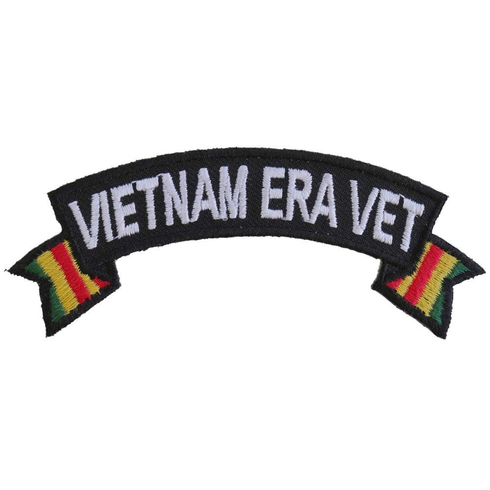 VIETNAM ERA VET Rocker Military Veteran Embroidered Patch Craft Supply