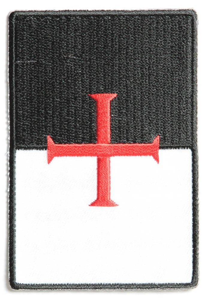 KNIGHTS TEMPLAR FLAG Mason Masonic Embroidered Patch Craft Supply