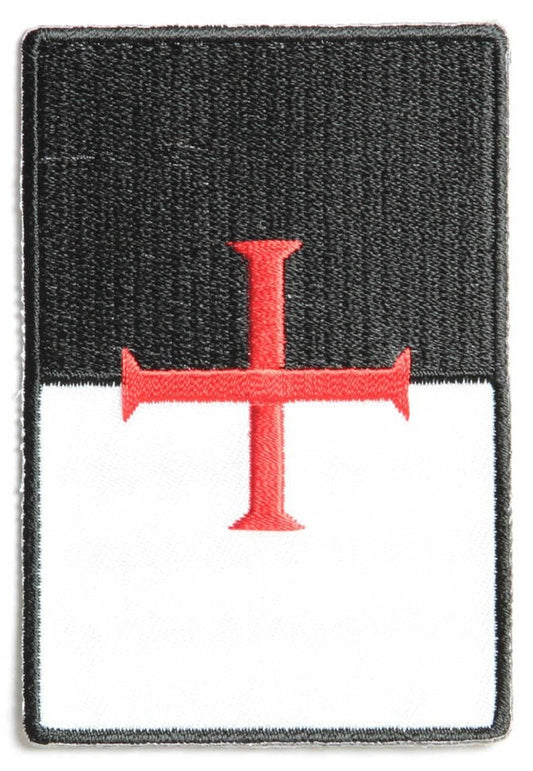 KNIGHTS TEMPLAR FLAG Mason Masonic Embroidered Patch Craft Supply