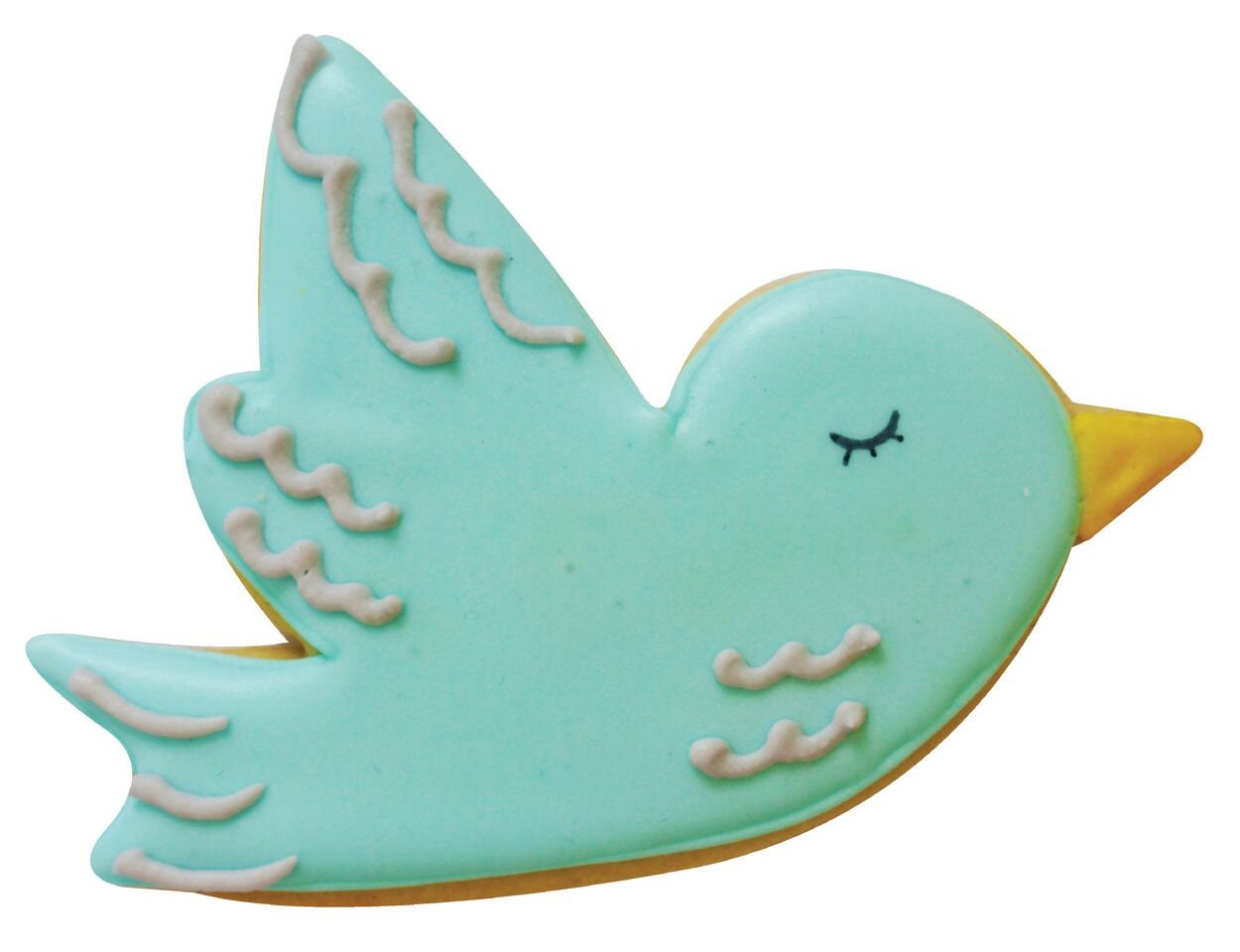 BIRD Cookie Cutter Metal 3.75 Inches - Eagle Dove Flying Love Stencil Fondant Craft Supply