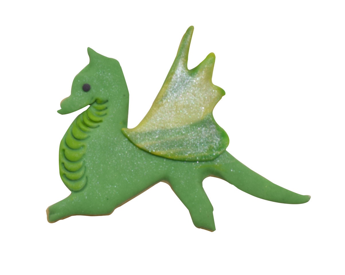 DRAGON Cookie Cutter Metal 4 Inches - Castle Fantasy Fairytale Stencil Fondant Craft Supply