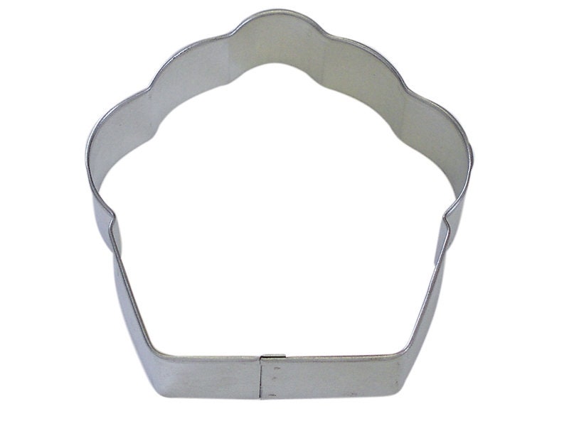CUPCAKE/MUFFIN Cookie Cutter Metal 3.5 Inches - Birthday Party Icing Cake Stencil Fondant Craft Supply