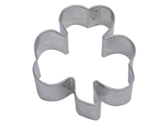 SHAMROCK Cookie Cutter Metal 3 Inches - Stencil Fondant Patrick's Day Lucky Clover Irish