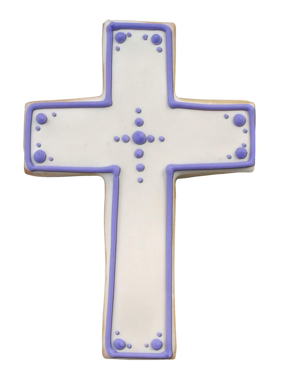 CROSS Cookie Cutter Metal 3.5 Inches - Stencil Fondant Christian Church Baptism God Jesus Craft Supply