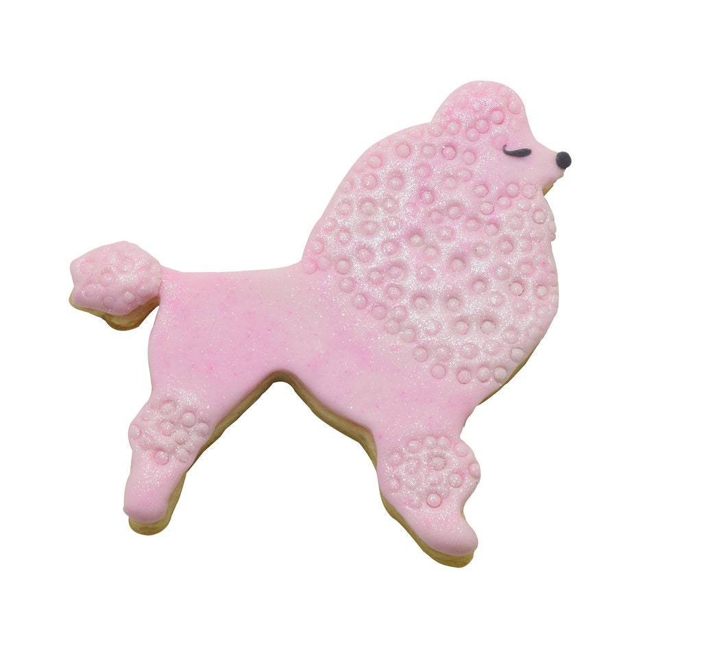 POODLE Cookie Cutter Metal 3 Inches - Stencil Fondant Breed Dogs Bichon Frise