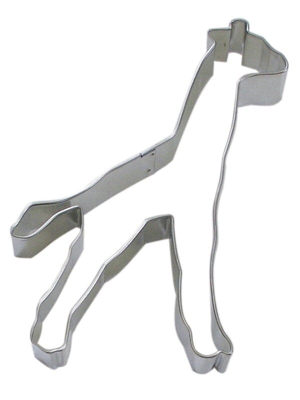 GIRAFFE Cookie Cutter Metal 3.75 Inches - Stencil Fondant Zoo Animal