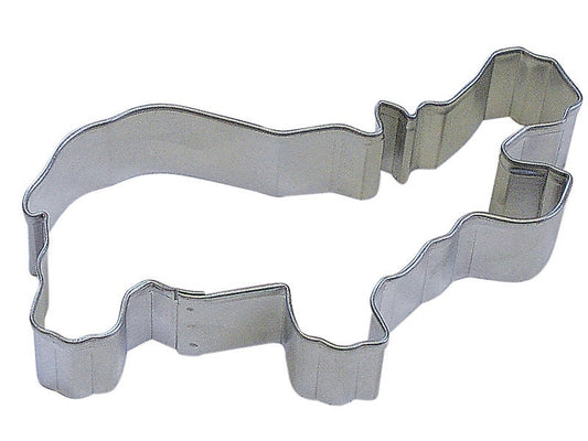 HIPPO Cookie Cutter Metal 4 Inches - Stencil Fondant Zoo Animal Craft Supply