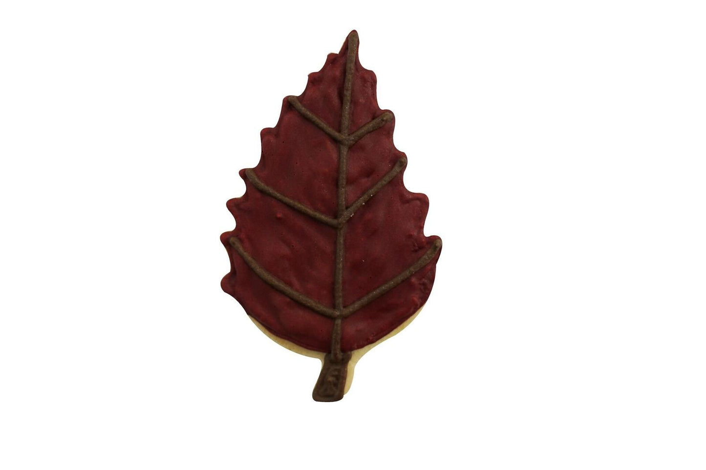 ASPEN LEAF Cookie Cutter Metal 3.25 Inches - Stencil Fondant Craft Supply