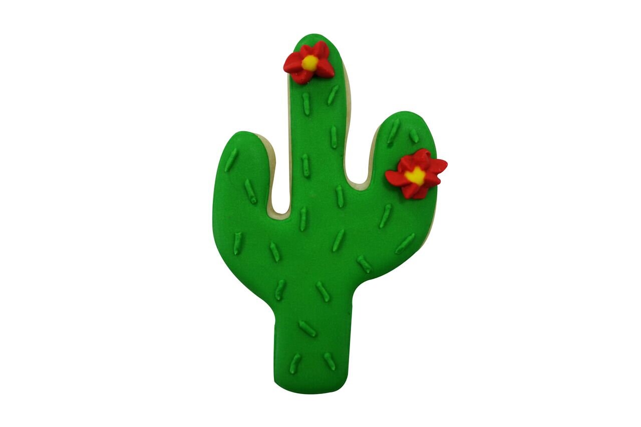 CACTUS Cookie Cutter Metal 4 Inches - Stencil Fondant Craft Supply