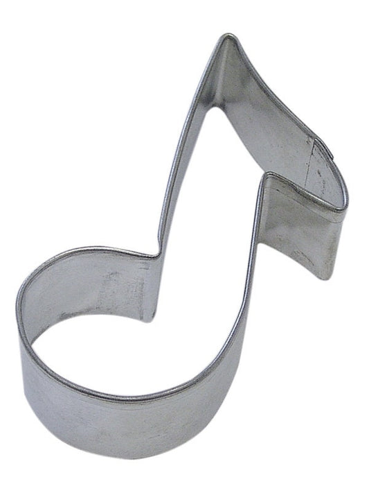 MUSIC NOTE Cookie Cutter Metal 3.5 Inches - Stencil Fondant