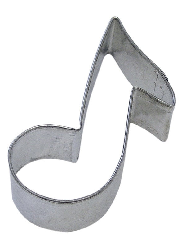 MUSIC NOTE Cookie Cutter Metal 3.5 Inches - Stencil Fondant Craft Supply