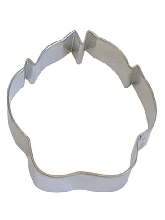 DOG PAW Cookie Cutter Metal 3 Inches - Stencil Fondant