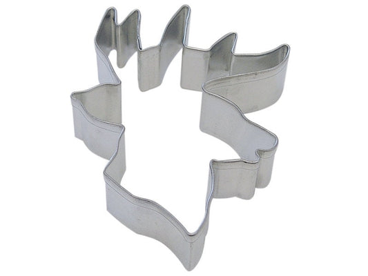 DEER HEAD Cookie Cutter Metal 4 Inches - Stencil Fondant Craft Supply