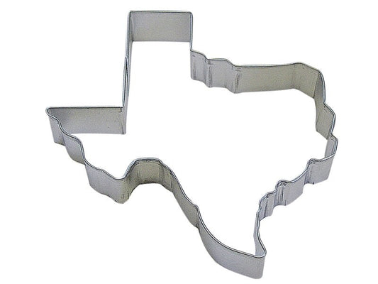 TEXAS Cookie Cutter State Metal 5 Inches - Stencil Fondant Craft Supply