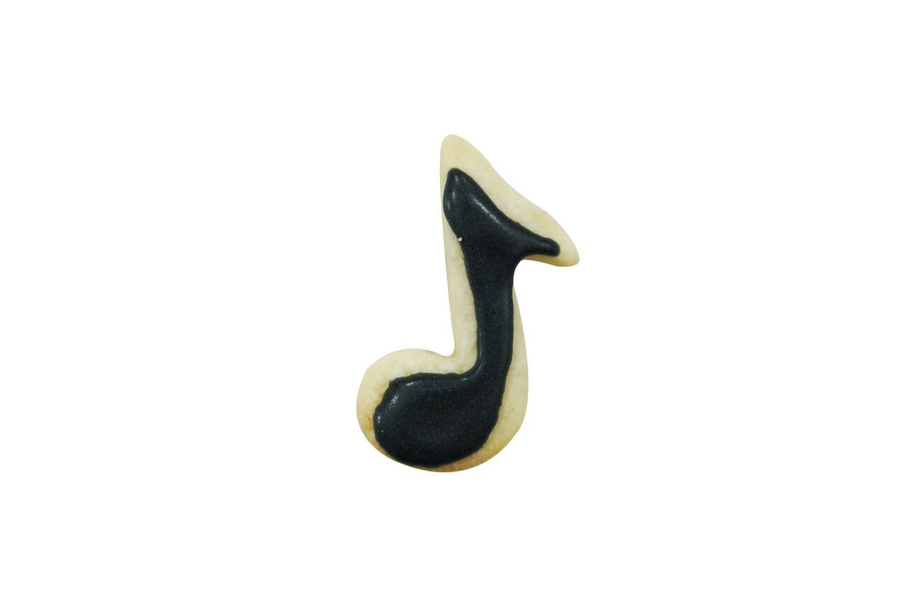 MINI MUSIC NOTE Cookie Cutter Metal 1.75 Inches - Stencil Fondant Craft Supply