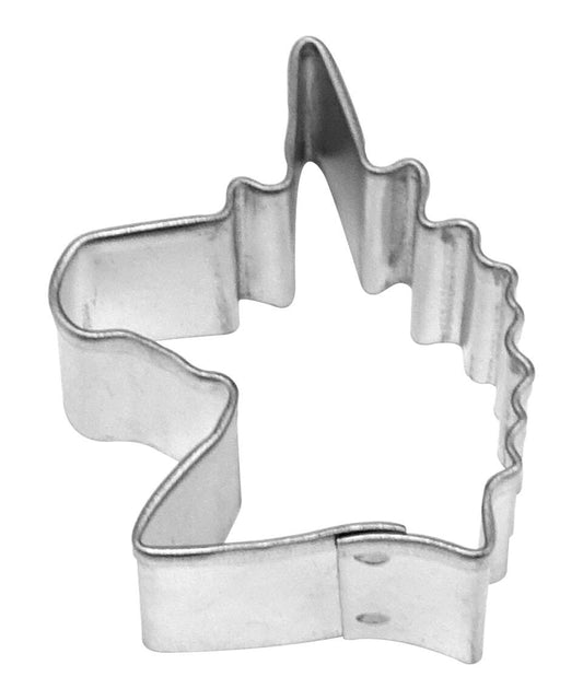 MINI UNICORN HEAD Cookie Cutter Metal 1.75 Inches - Stencil Fondant Craft Supply