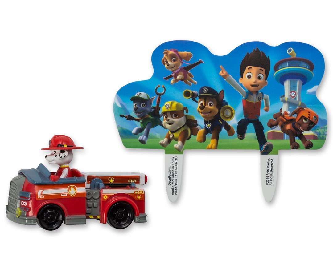 PAW PATROL Just Yelp For Help Cake Topper Cake Decoration Decoset Birthday Craft Supply
