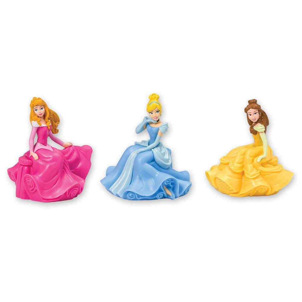 DISNEY PRINCESS Cake Topper 3-piece Cinderella Set Cake Decoration Decoset Birthday