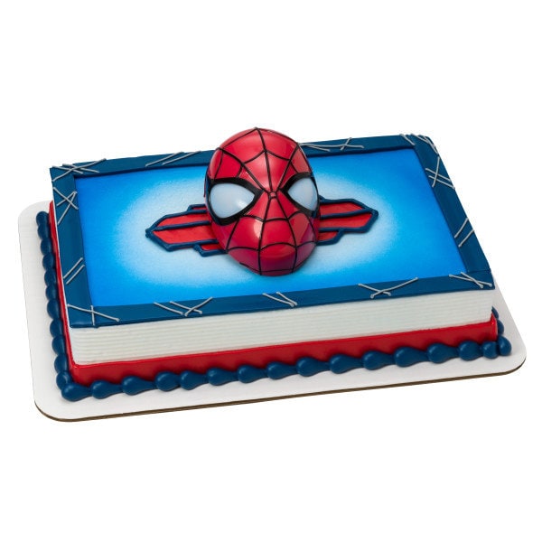 SPIDER-MAN Cake Topper Ultimate Light Up Eyes Cake Decoration Decoset Birthday