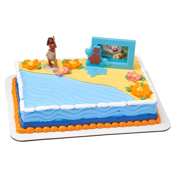 MOANA Cake Topper Adventures in Oceania Cake Decoration Decoset Birthday Craft Supply