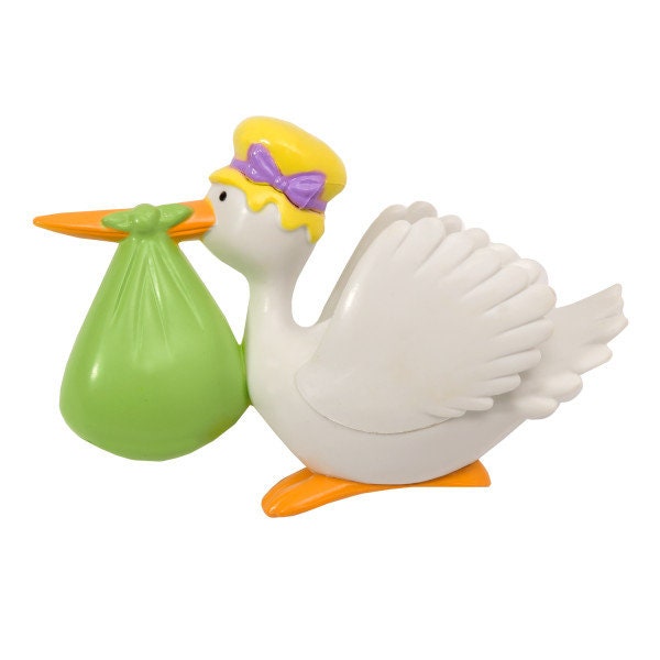 SPECIAL DELIVERY STORK Cake Topper Baby Shower Cake Decoration Decoset