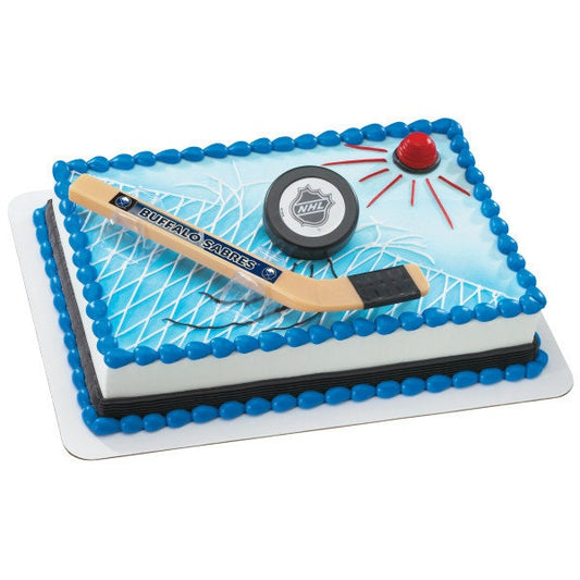 BUFFALO SABRES Cake Topper NHL Slap Shot Cake Decoration Decoset Birthday Craft Supply