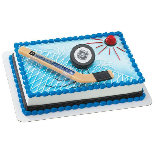 TAMPA BAY LIGHTNING Cake Topper Nhl Slap Shot Cake Decoration Decoset Birthday