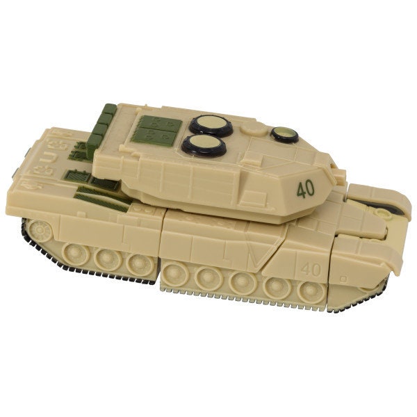 MILITARY TANK ROBOT Cake Topper Cake Decoration Birthday Army Marines Decoset Craft Supply