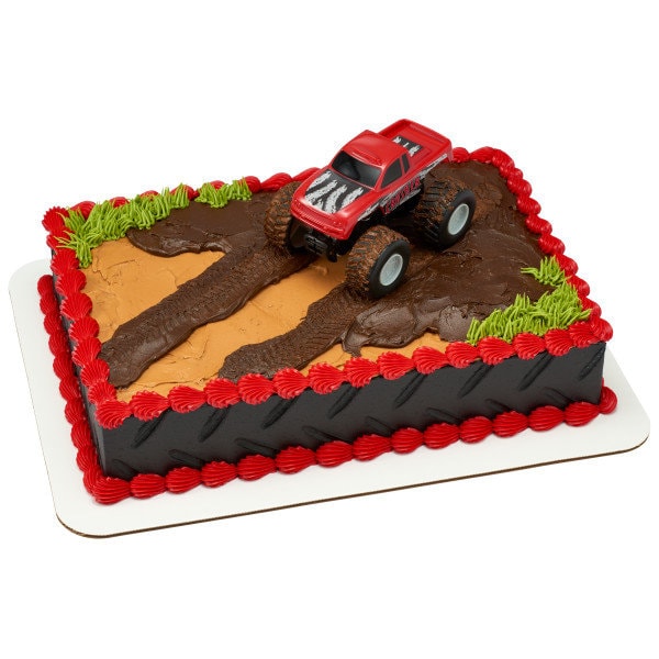 MONSTER TRUCK Cake Topper Cake Decoration Birthday Decoset Craft Supply