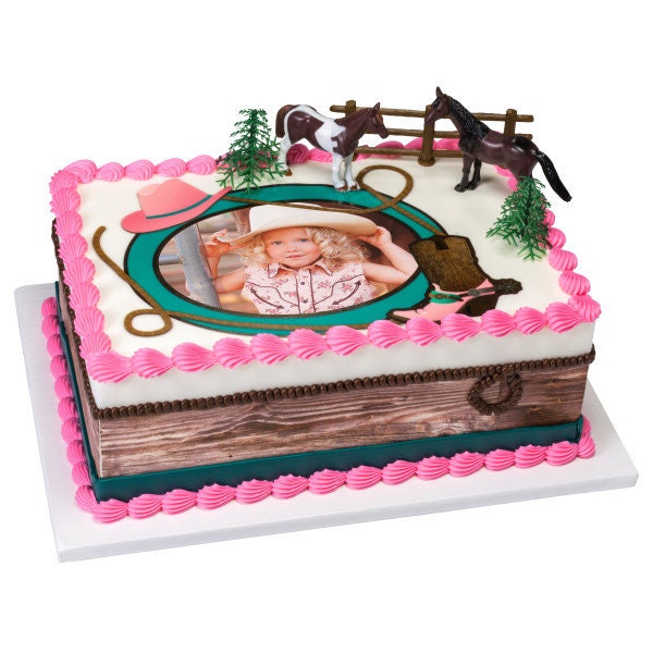 HORSES Cake Topper Racing Farm Pony Farm Riding Cake Decoration Birthday Decoset Craft Supply