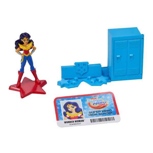 DC SUPER HERO Girls Cake Topper Wonder Woman Move Over Boys Cake Decoration Birthday Party Decoset Craft Supply