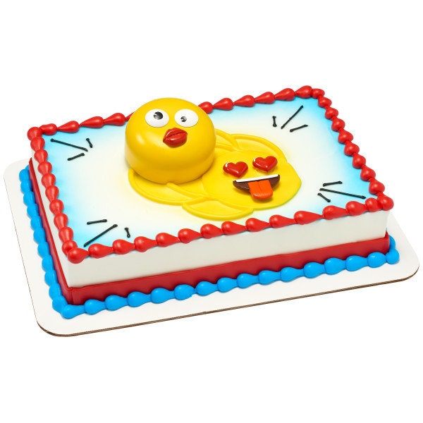 EMOJI Cake Topper Icons Funny Faces Birthday Cake Decoration Decoset Craft Supply