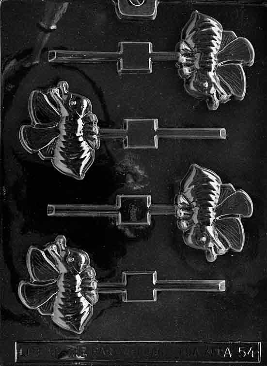 BEE LOLLY Sucker Chocolate Candy Mold Craft Supply