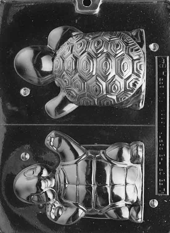 HAPPY 3D TURTLE Chocolate Candy Mold Craft Supply